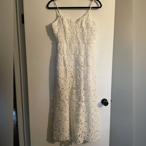 Endless Rose white lace dress, medium